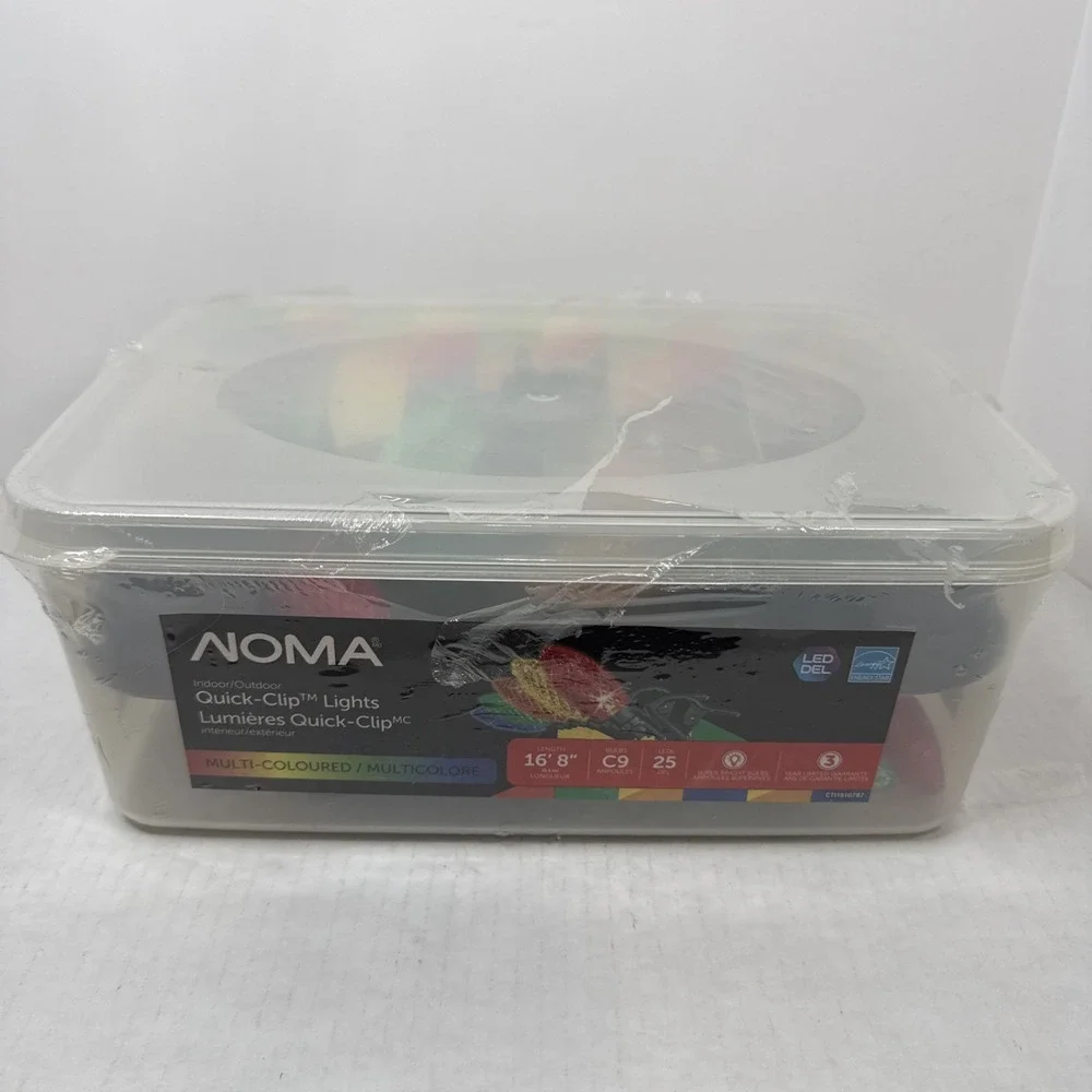 NOMA Quick-clip Lights Indoor/Outdoor Multicolor 16'8